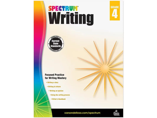 Spectrum® Writing Workbook - Gr. 4 - US 9719