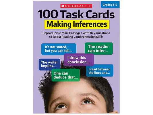 Making Inferences 100 Task Cards Workbook - US 9293
