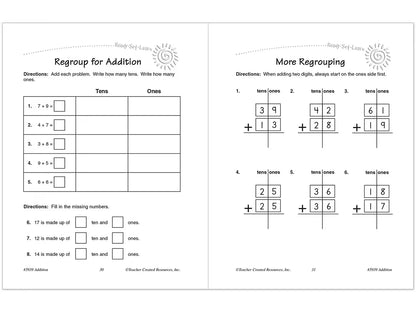 Addition Workbook - US 7287