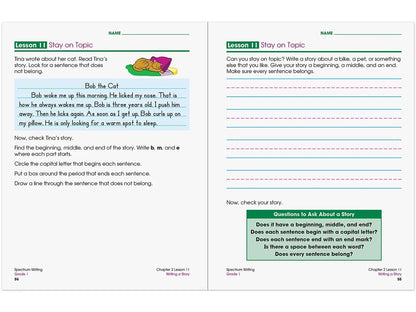 Spectrum® Writing Workbook - Gr. 1 - US 9458