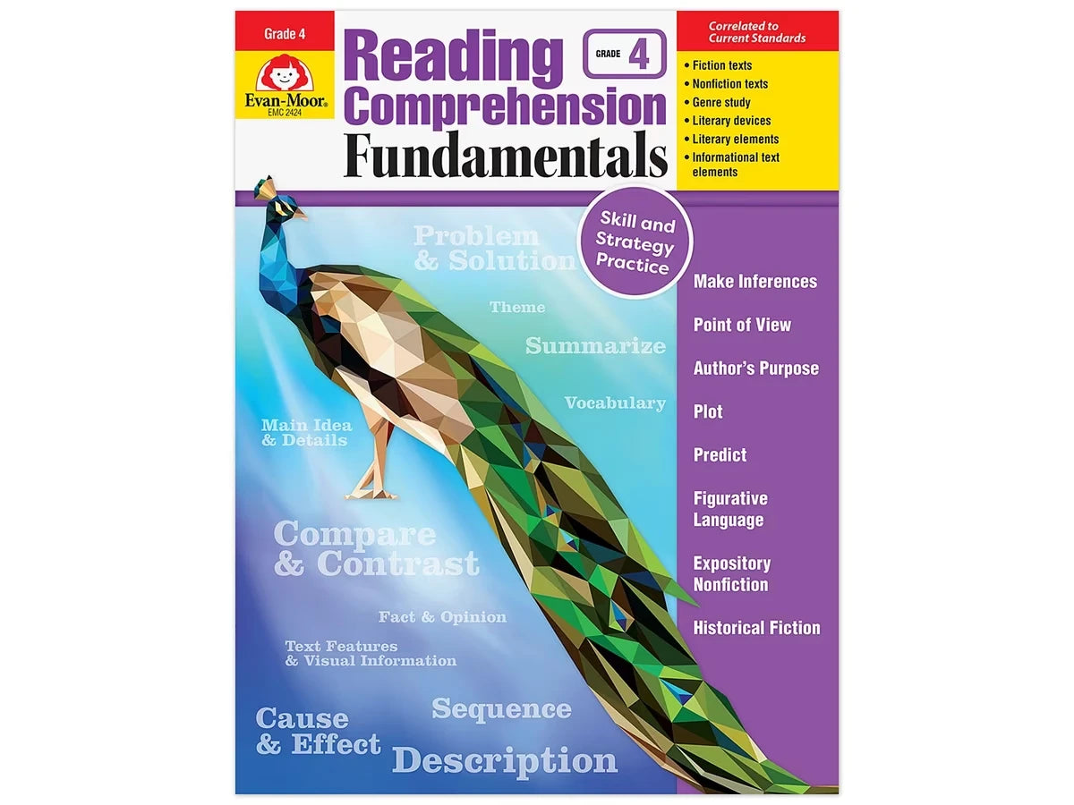 Reading Comprehension Fundamentals Workbook - Gr. 4 - US 2217