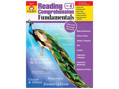 Reading Comprehension Fundamentals Workbook - Gr. 4 - US 2217