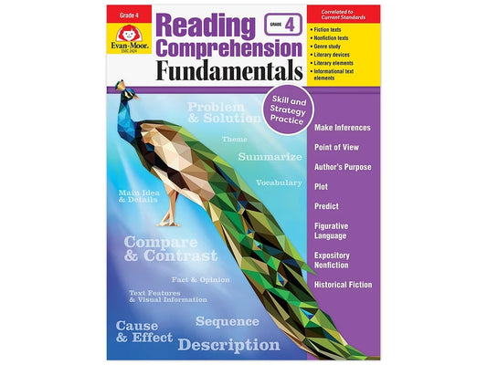 Reading Comprehension Fundamentals Workbook - Gr. 4 - US 2217