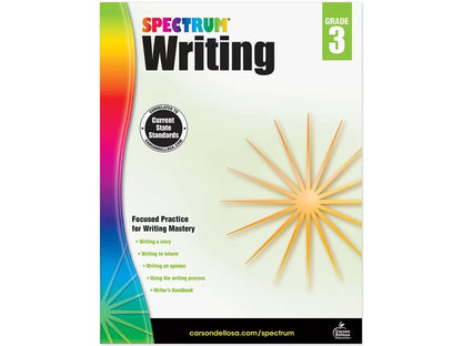 Spectrum® Writing Workbook - Gr. 3 - US 1734