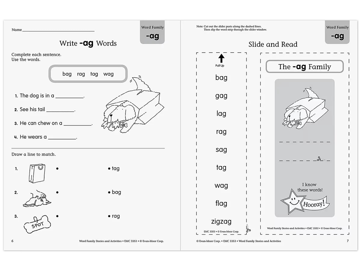 Word Family Workbook - US 9004
