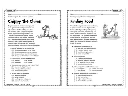 Comprehension Skills Workbook - Gr. 4 - US 5888