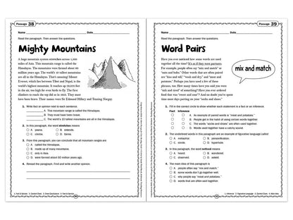 Comprehension Skills Workbook - Gr. 4 - US 5888