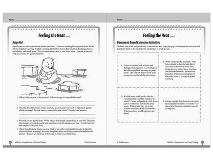 Comprehension and Critical Thinking Workbook - Gr. 5 - US 9354