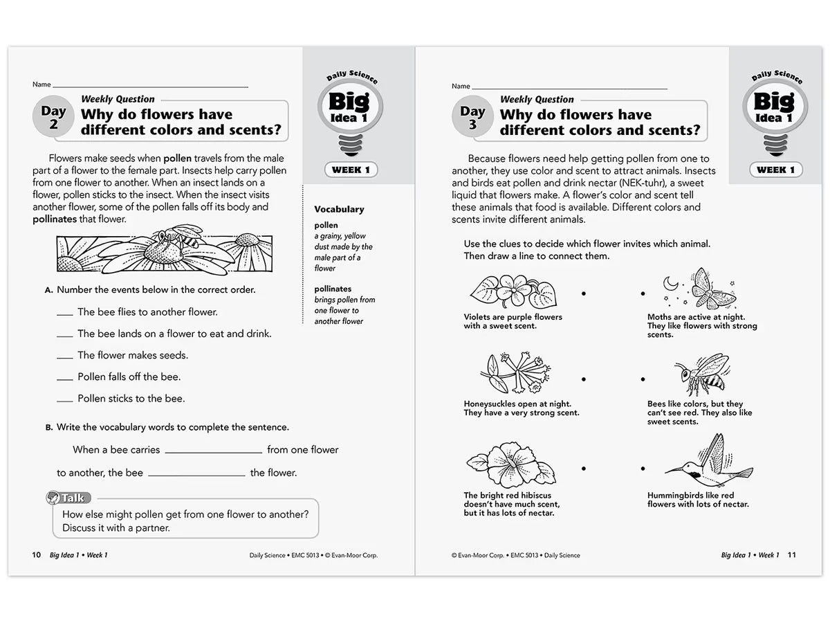 Daily Science Reproducible Activities Workbook - Gr. 3 - US 9931