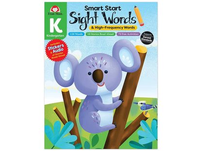 Sight-Words Smart Start Workbook - Kindergarten - US 8034