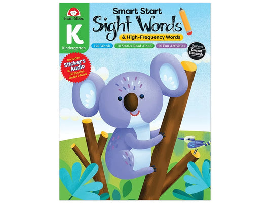Sight-Words Smart Start Workbook - Kindergarten - US 8034