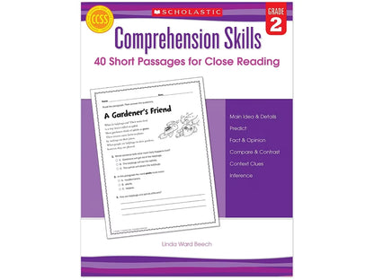 Comprehension Skills Workbook - Gr. 2 - US 7586