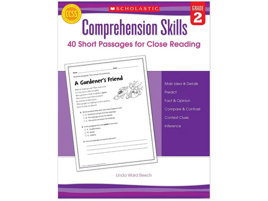 Comprehension Skills Workbook - Gr. 2 - US 7586