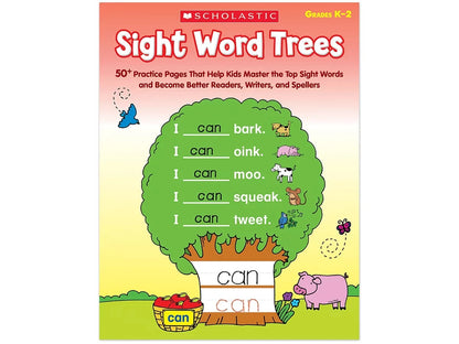 Sight-Word Trees Workbook - US 1117
