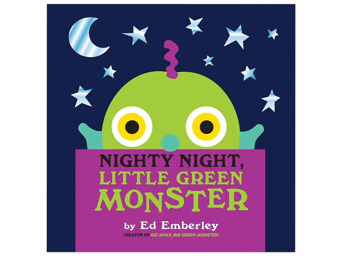 Nighty Night, Little Green Monster Hardcover Book - US 6691