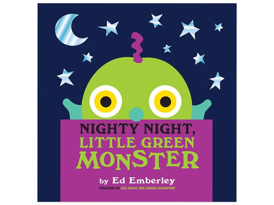 Nighty Night, Little Green Monster Hardcover Book - US 6691