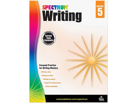 Spectrum® Writing Workbook - Gr. 5 - US 4003