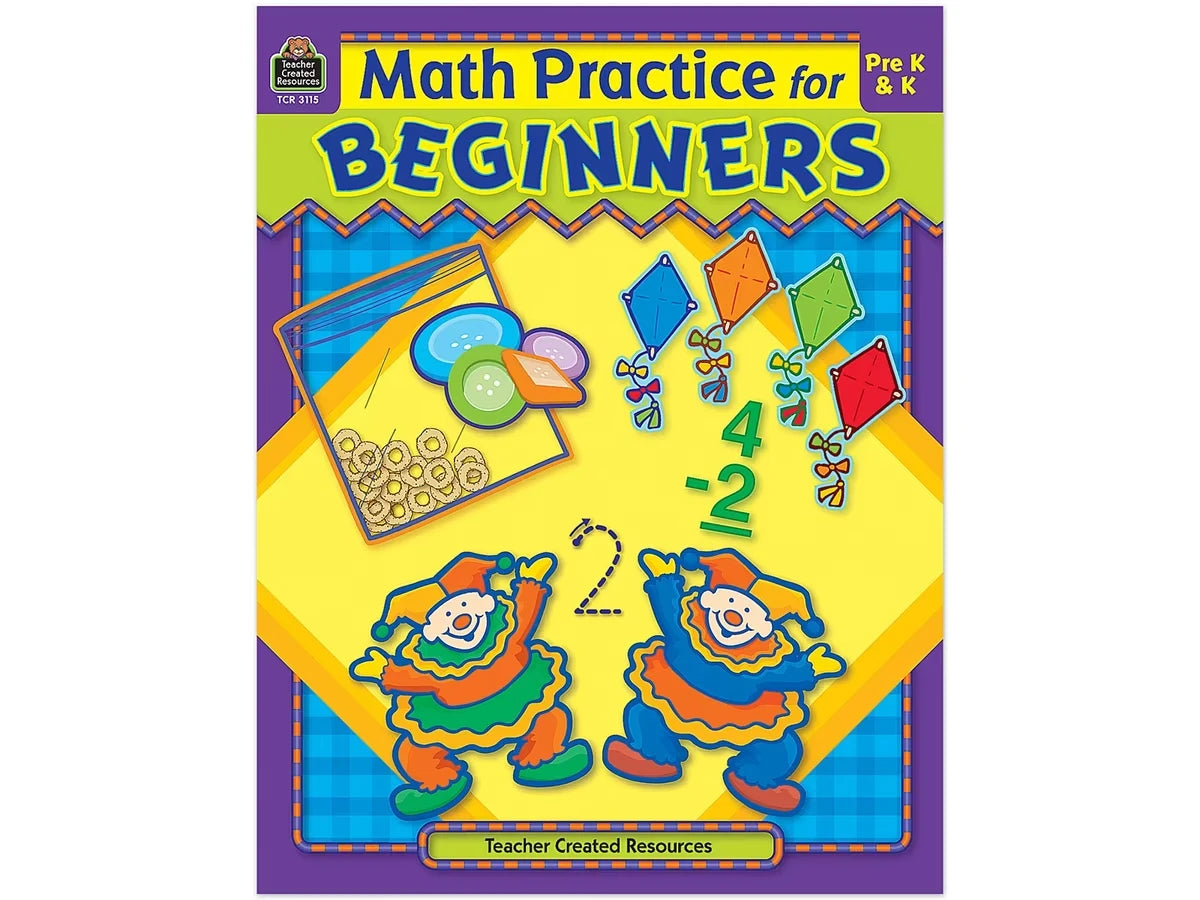 Math Practice for Beginners Workbook - US 2141