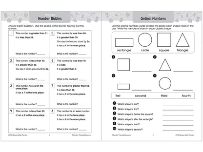 Instant Math Practice Workbook - Gr. 1 - US 1029