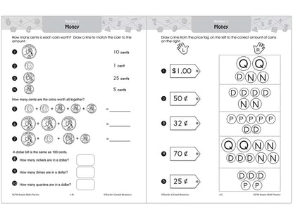 Instant Math Practice Workbook - Gr. 1 - US 1029