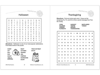 Word Searches Workbook - Gr. 2 - US 3869