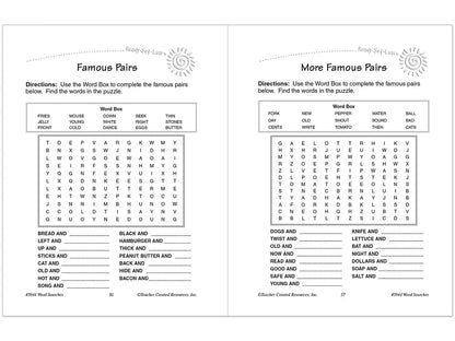 Word Searches Workbook - Gr. 2 - US 3869