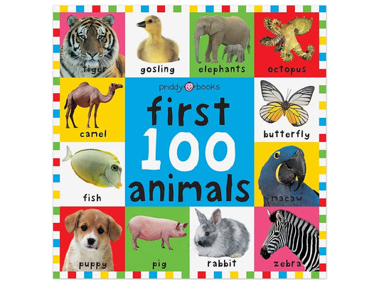 First 100 Animals Board Book - US 8056