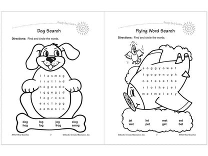 Word Searches Workbook - Gr. 1 - US 3262