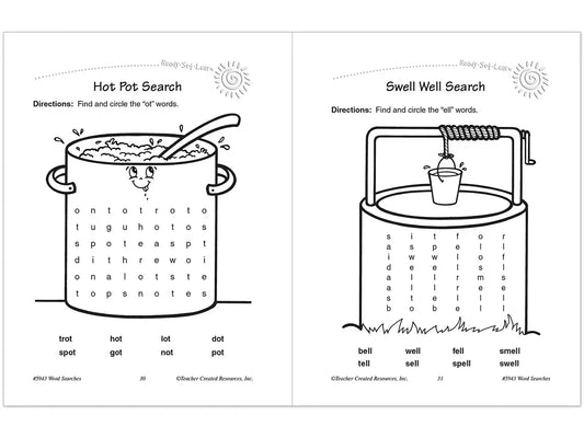 Word Searches Workbook - Gr. 1 - US 3262