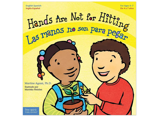 Hands Are Not for Hitting Bilingual Paperback Book - US 9206