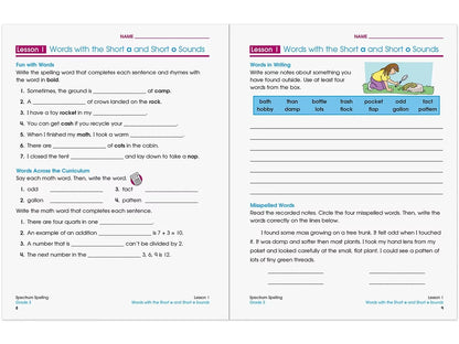 Spectrum® Spelling Workbook - Gr. 3 - US 7625
