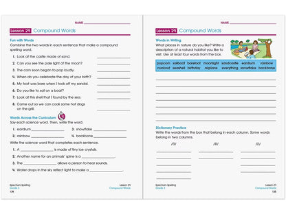 Spectrum® Spelling Workbook - Gr. 3 - US 7625