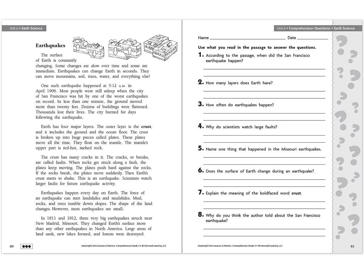 Comprehension Workbook - Gr. 3 - US 9260