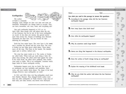 Comprehension Workbook - Gr. 3 - US 9260