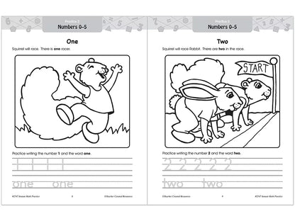 Instant Math Practice Workbook - Kindergarten - US 9174