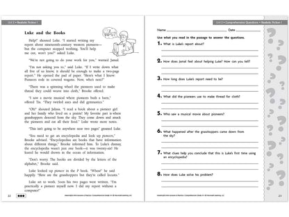 Comprehension Workbook - Gr. 4 - US 2855