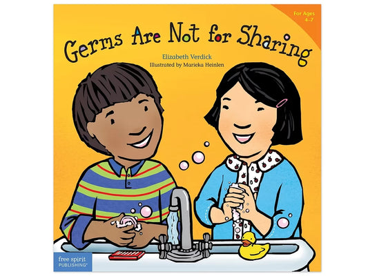 Germs Are Not for Sharing Paperback Book - US 3866