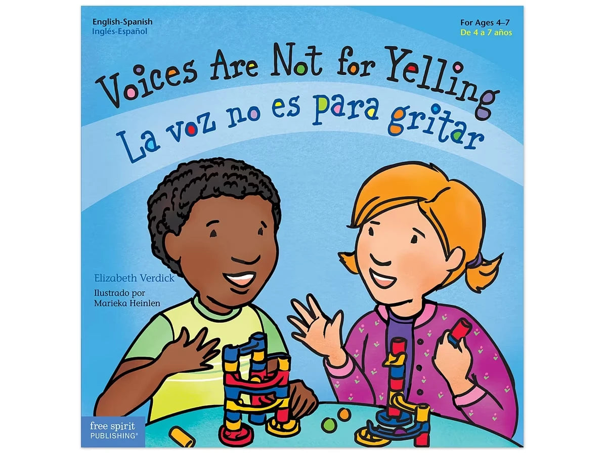 Voices Are Not for Yelling Bilingual Paperback Book - US 4183
