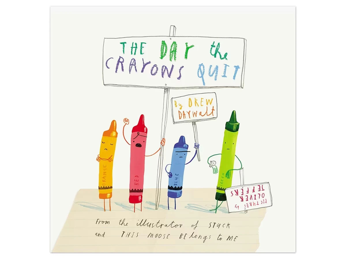 The Day the Crayons Quit Hardcover Book - US 1440
