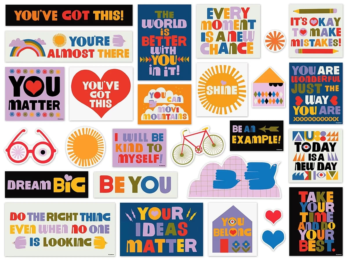 Lisa Congdon Motivational Bulletin Board Set - US 7700