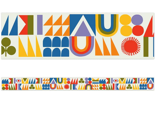 Lisa Congdon Geometric Pattern Border - US 7274