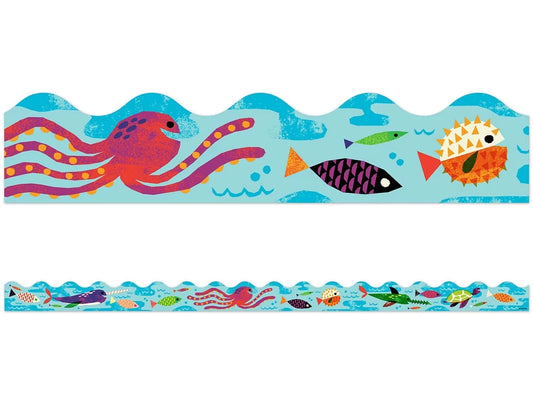 Invisible Creature™ Sea Scalloped Border - US 3002