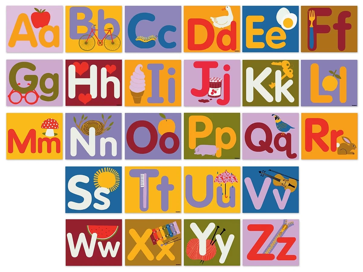 Lisa Congdon Alphabet Bulletin Board Set - US 5486
