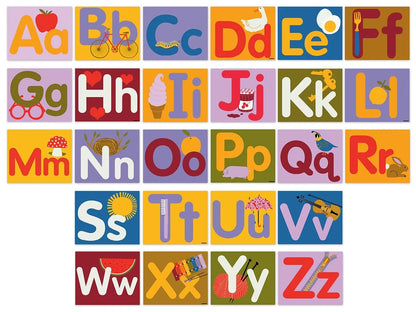 Lisa Congdon Alphabet Bulletin Board Set - US 5486