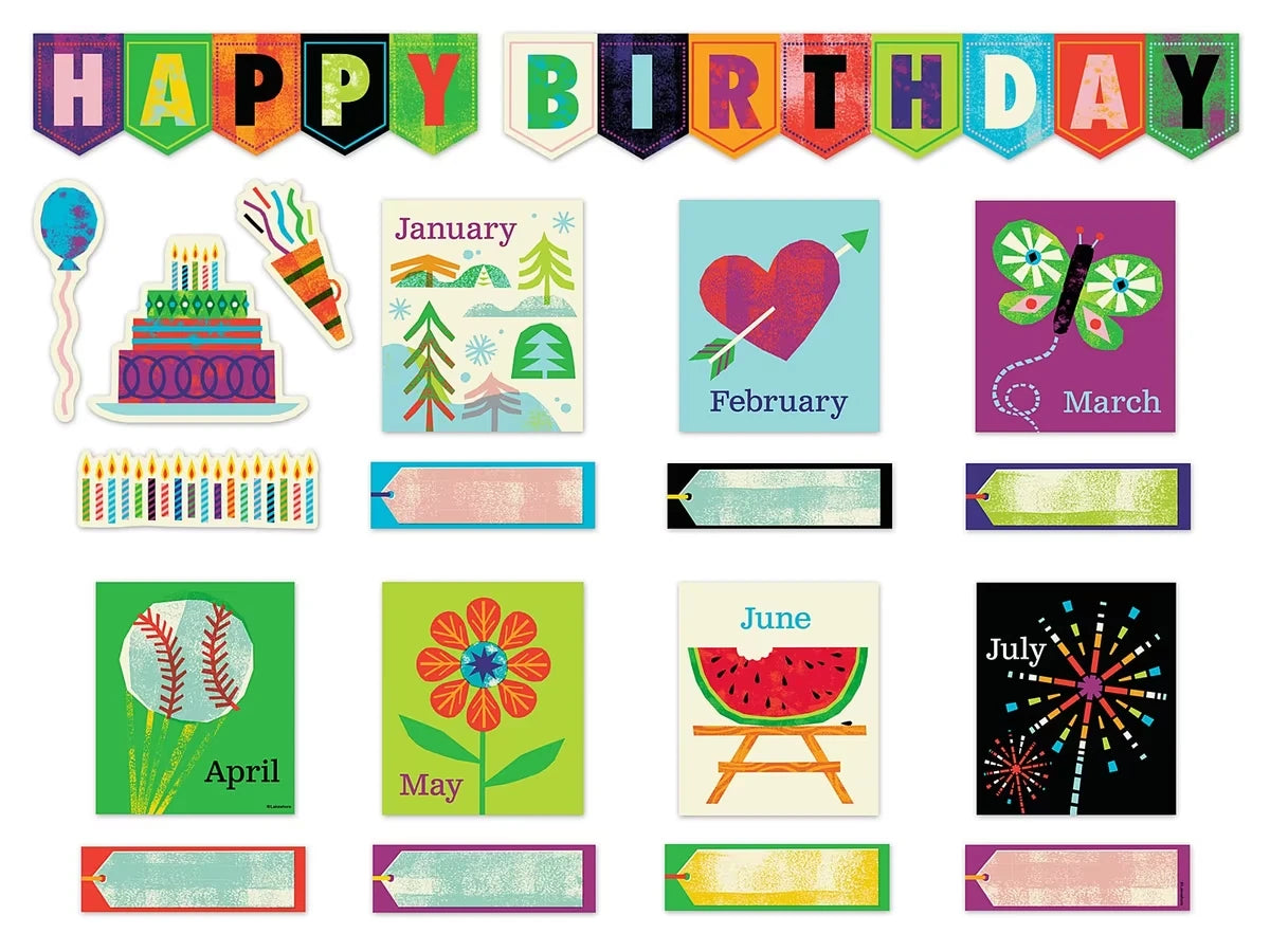 Invisible Creature™ Birthday Bulletin Board Set - US 6002