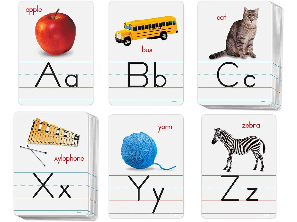 Traditional Manuscript Alphabet Photo Cards - US 4746