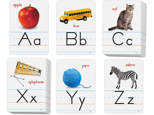 Traditional Manuscript Alphabet Photo Cards - US 4746