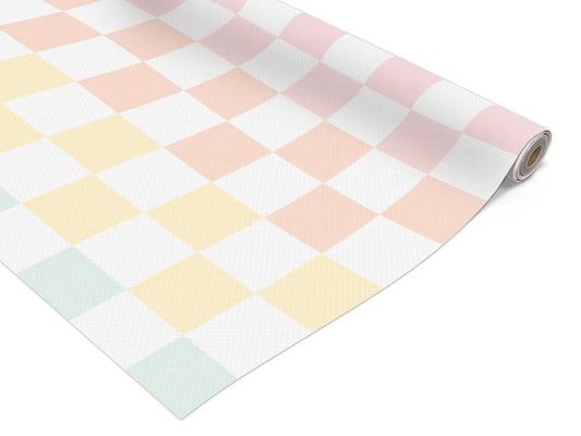 Cool for School Pastel Checkers Better Than Paper® Roll - US 8153