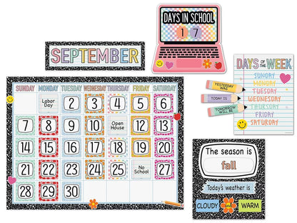 Cool for School Calendar Bulletin Board Set - US 2388