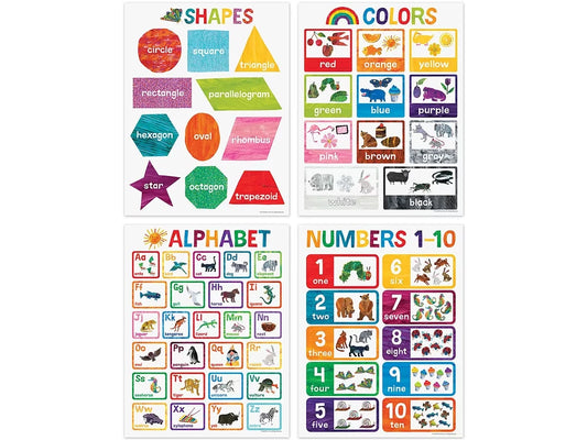Eric Carle Basic Skills Poster Pack - US 1041